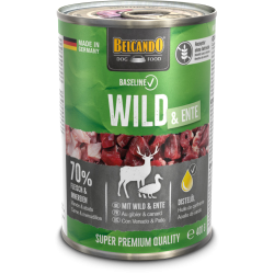 Belcando, Alimento húmedo, Libre de granos, Perro todas las edades, Venado y Pato, 400 g
