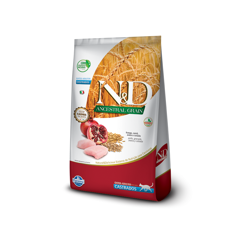 N&D Super Premium, Gato Adulto Esterilizado, Pollo