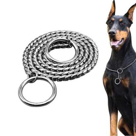Collar Entrenamiento Acero Inoxidable 35 X 65 cm. Collares para perros al mejor precio