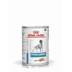 Royal Canin Hypoallergenic (Hipoalergénico) Húmedo Lata para Perro, 400 g