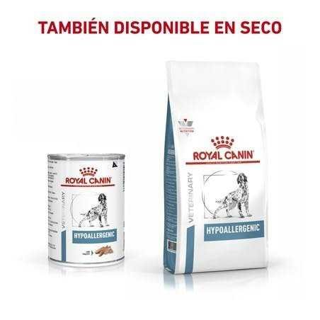 Royal Canin Hypoallergenic (Hipoalergénico) Húmedo Lata para Perro, 400 g