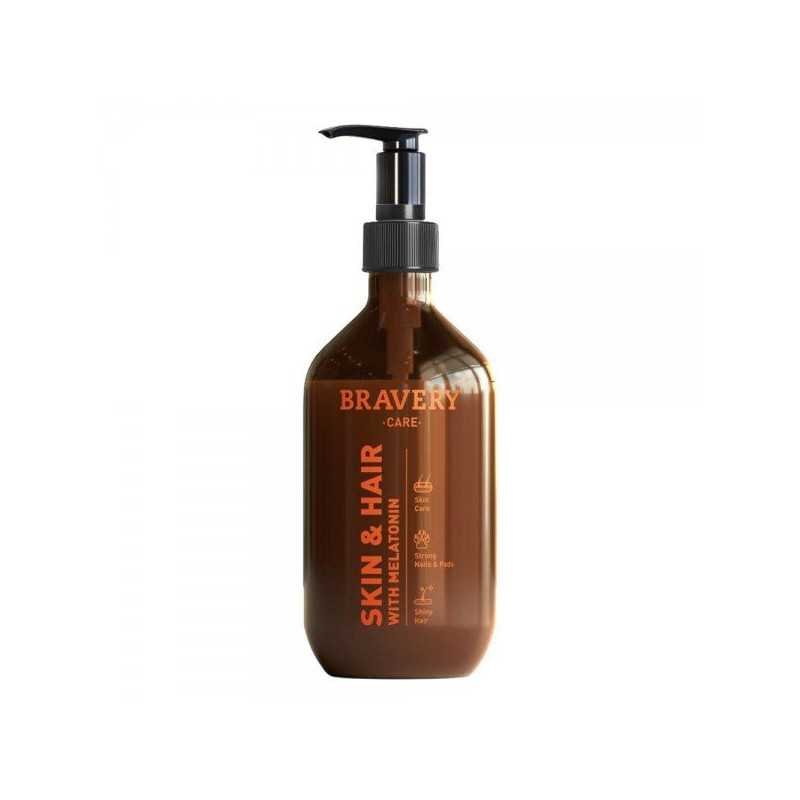 Bravery Care Aceite de Salmón natural, Piel y Pelaje, 500 ml