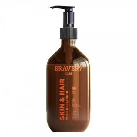 Bravery Care Aceite de Salmón natural, Piel y Pelaje, 500 ml