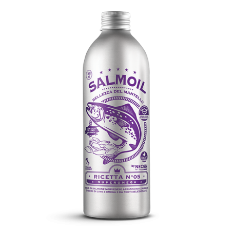 Salmoil, Aceite de Salmón, Cuidado Piel y Pelaje, Perros y Gatos, 950 ml