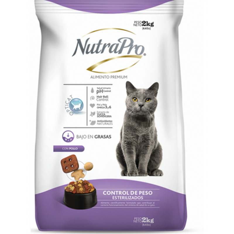 NutraPro Gatos Control de Peso. Alimento para gatos al mejor precio