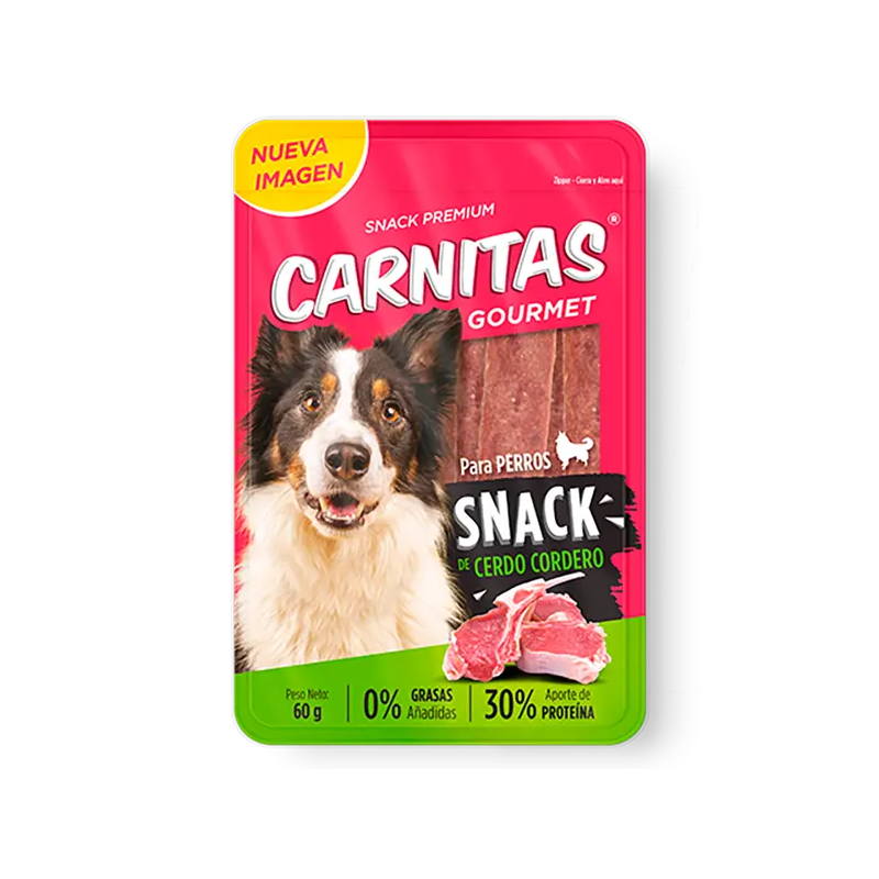 Mimma Carnitas Gourmet Perro sabor Cerdo y Ternera, 60 g. Comida para perros al mejor precio